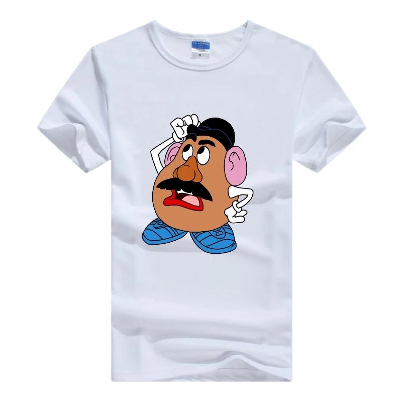 Disney Cartoon Toy Story Woman Tops White Clothes Short Sleeve Tee Oversized Friends 2024 Summer Blouse Grunge Y2K Mens T-shirts