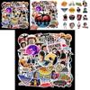 Stranger Things Stickers 50 Pcs Waterproof Pvc Decals For Laptop Guitar Skateboard And More!