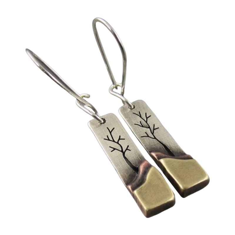Handcrafted Alloy Trees of Life Earrings Artistic Trees Of Life Earrings Ideal For Nature Inspired Fashion Statements 1
