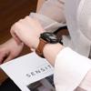 20mm 22mm Straps For Samsung Galaxy Watch 6/5/5 Pro/4 Classic/active 2 Sport Slim Leather Bracelet Huawei Watch GT 4-2-2e-3 Band