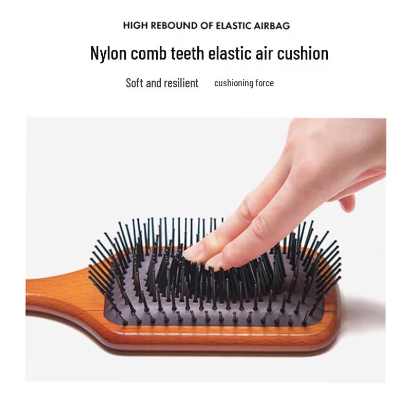 MiBoDi Beechwood Air Cushion Scalp Massage Brush