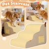 Pet Stairs - Washable Steps Sofa Pet Stairs For Seniors Bed Access Steps Dog Bedside Climbing Ladder