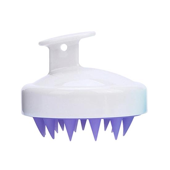 Silicone Scalp Massage Brush for Hair Washing Soft Head Scrubber for Deep Cleaning Exfoliating Gentle Dandruff Removal Brush for Home