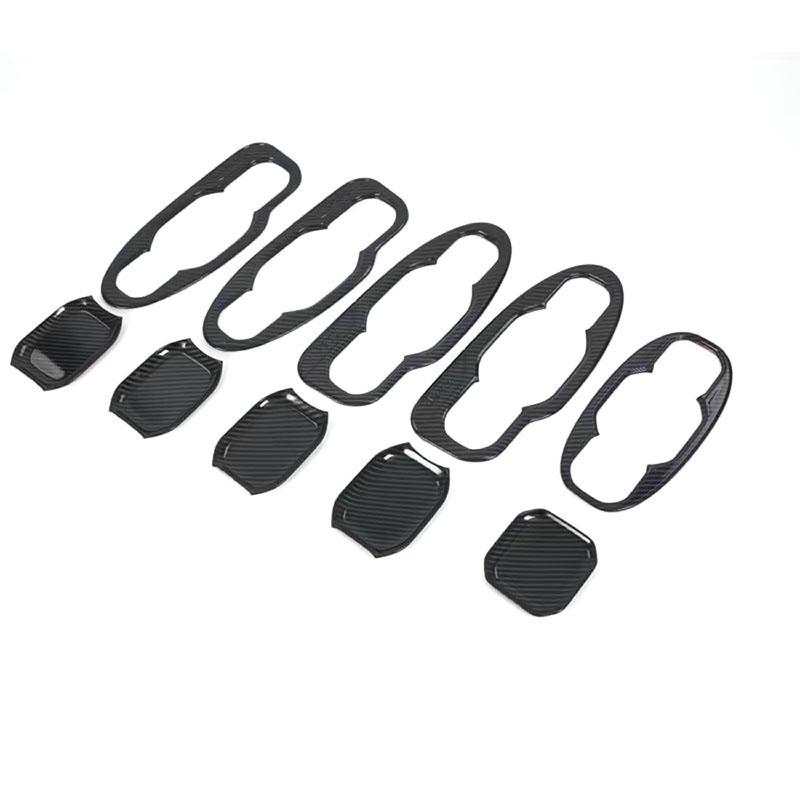Car Door Handle Bowl Trim Cover Protect for jeep wrangler jl 2018 2019 2020 2021 2022 2023 2024 2025