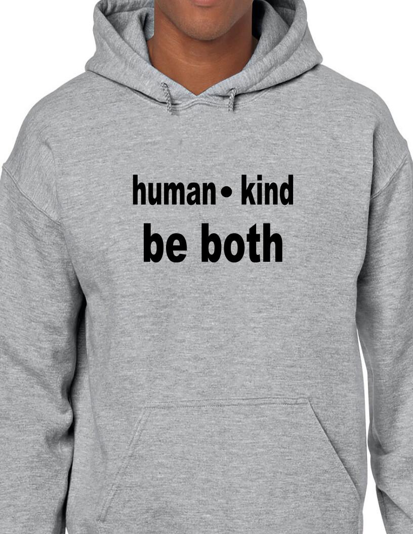 Human Kind Be Both Festival Motivational Anti-bully Kindness Friend Tee M