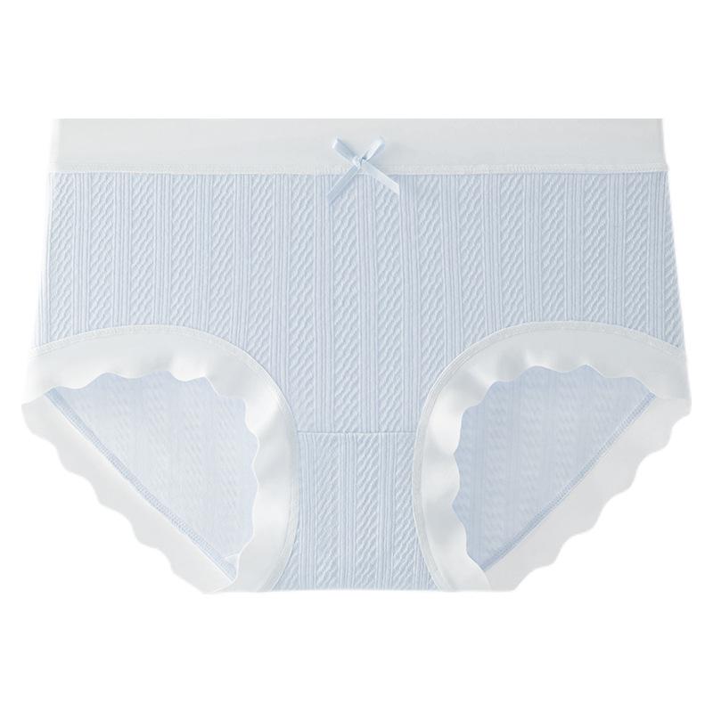 Roupa íntima antibacteriana de algodão puro para meninas - Classe A, Idades 8-16, Shorts Triângulo