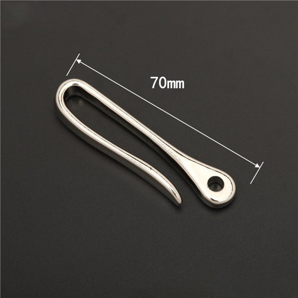 Retro Bronze Keychain Horseshoe Style Hook Buckles Portable Belt Clip Luggage Accessories