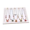 2026New style of dried rose flower and natural stone bead necklace, a unique and niche design French-style, gentle, and luxurious clavicle necklace