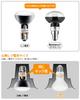 ORALUCE LED Bulbs, E26 Base, Reflector Type, Warm White, 60W Equivalent, 6.5W, 680lm, 3000K, 120-Degree Downward Angle, Non-Dimmable, PSE Compatible,