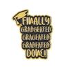 Graduation Brooch Stylish In Alloys With Elegant Flower And Cap Designs Gifts For