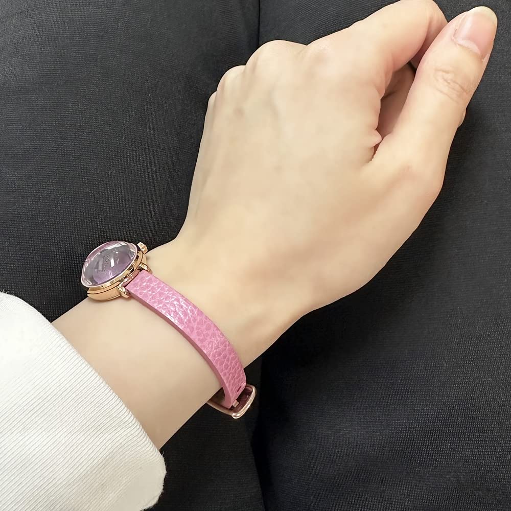 Růžový kožený pásek malé hodinky R4251117502 [Furla] Dámské [položka]