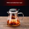 High Temperature Resistant Glass Teapot Set with Teacup and Tea Strainer