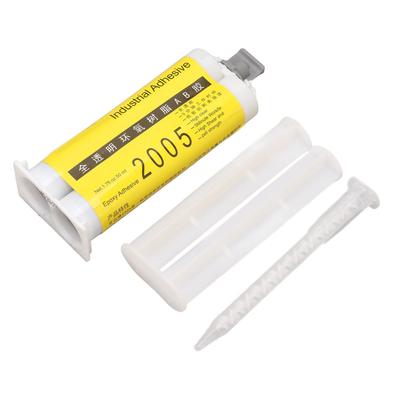 AB Glue Epoxy Resin High Viscosity Full Transparent 5 Minutes Strong Quick Drying for DIY 50ml