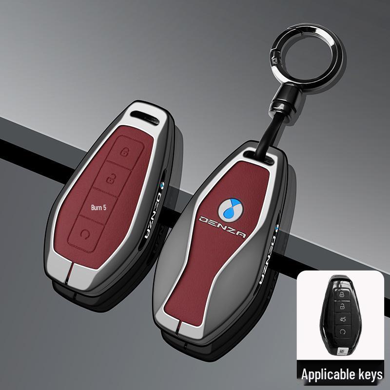 Denza D9, N7, N8, X Key Case and NFC Card Holder Protective Shell with Buckle