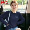 Warrior Women's Round Neck Long Sleeve Pure Cotton T-Shirt