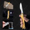Stainless Steel Folding Knife with Replaceable Blades Portable Mini Machinery Utility Knife Sharp Kitchen Knife Kitchen Supplies
