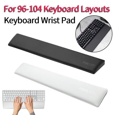 Keyboard Wrist Pad For 96-104 Keyboard Layouts Keyboard Wrist Rest Memory Foam Ergonomic Wrist Rest Laptop Keyboard Wrist Pads