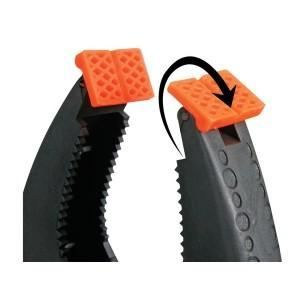 Pince à coller PVC 6 - 2 pcs - Ressort instantané et construction résistante en nylon et fibre de verre