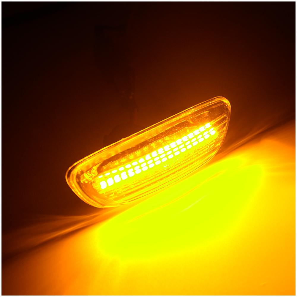 For Kia Ri4 2017-2021 Freddy 2018 K22017 KX3 Car Turn Signal Light LED Side Marker Sequential Blinker LampTurn Signal 2