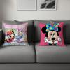 cartoon art pink cute m-Minnie Mouse Comfortable soft Pillow Case for Sofa Living Room Home office Decor Protective Covers