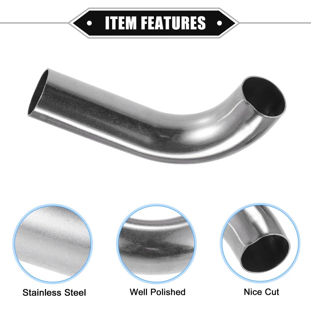 A ABSOPRO Exhaust Pipe Intercooler Pipe Air Intake Tube Intake Tube Bend Elbow Pipe