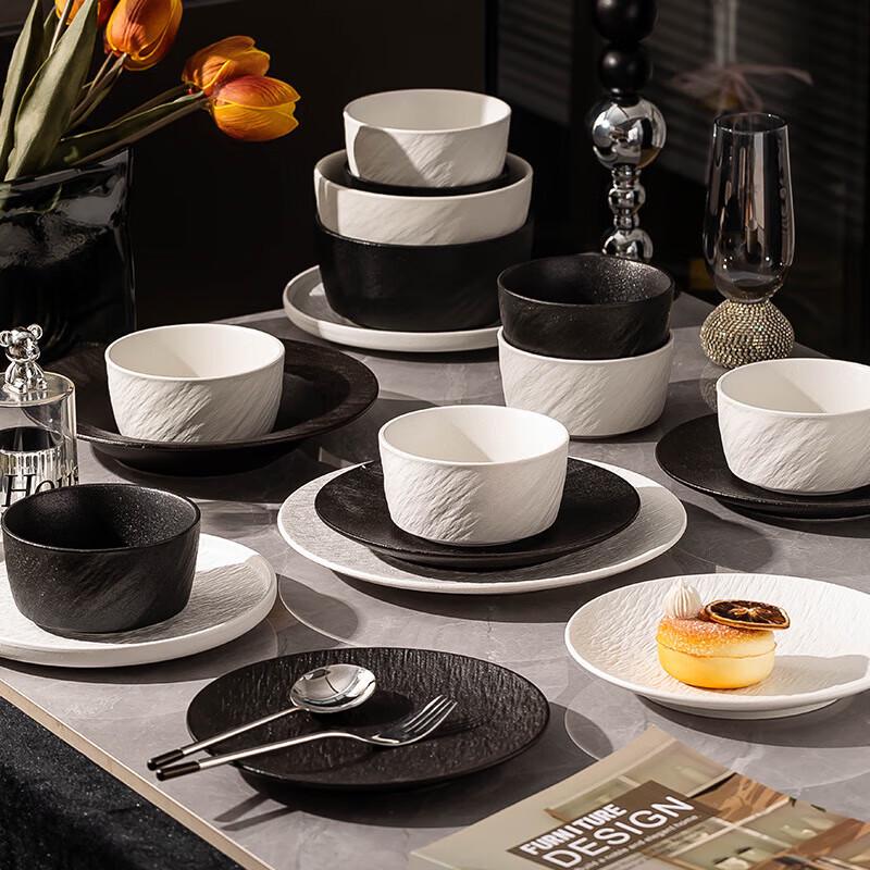 Assiette à poisson en céramique sous glaçure Wuhe 12 pouces