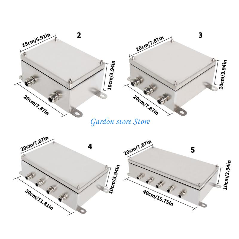 B0KB Outdoor Waterproof Junction Box Electrical Protections Box Underground Electrical Junction Box Cable Connector Enduring