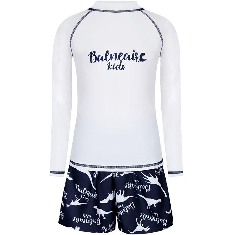 BALNEAIRE Boys  Little Dinosaur Two-Piece Swimsuit 110