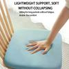 1pc Thick Seat Cushion Ultra Soft Memory Foam Office Chair Pad Breathable Rebound Waist Cushion