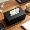 Wandmontierte Edelstahl-Taschentuchbox Wasserdichter Tischpapierbehälter Couchtisch