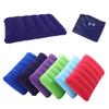 Air Cushion Pillows Outdoor Camping Folding Square Lnflatable Pillows Travel Backrest Plane Head Rest Pillow Camping
