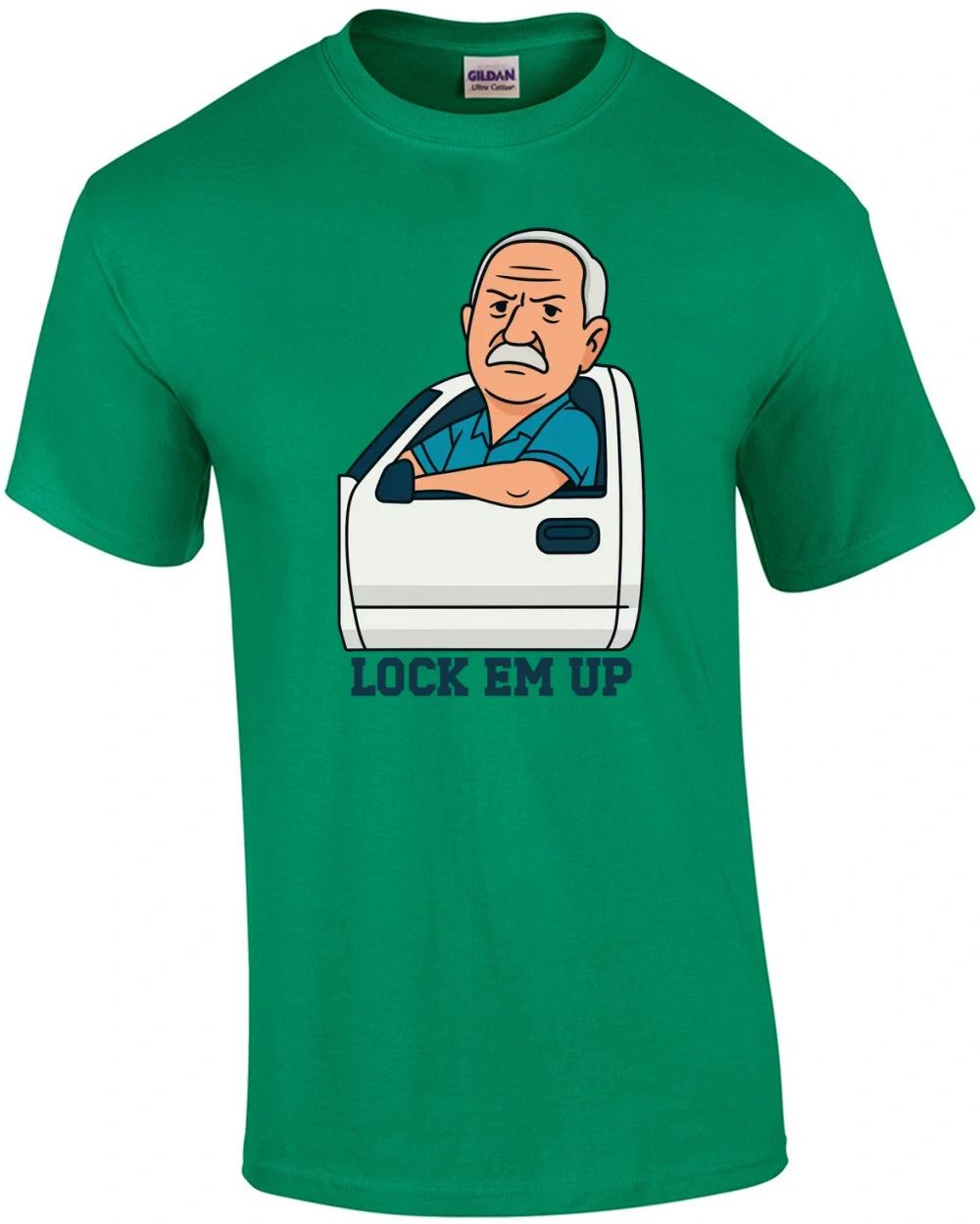 

Lock Em Up Trey Taylor Crewe Tractor Shirt L
