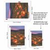 5D Diamond Art Painting Kit Halloween Pumpkin Patch Full Drill Rhinestone Canvas Creative Craft for Home Decoration