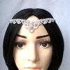2026 Bridal Water Drill Head Chain Hair Accessories for Women Wedding Party Shiny Crystal Forehead Lace Jewelry Wholesale