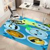 The Octonauts2 Printed Absorbent Washable Carpet, Non-Slip Bathroom Mats, Kitchen Rugs, Yoga Mat,Living Room Entrance, Camping Picnic Rugs