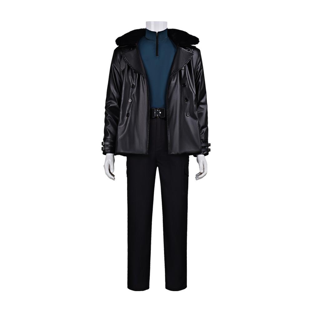 Resident Evil 9 Leon Cosplay Costume Requiem Halloween Role Playing Outfit