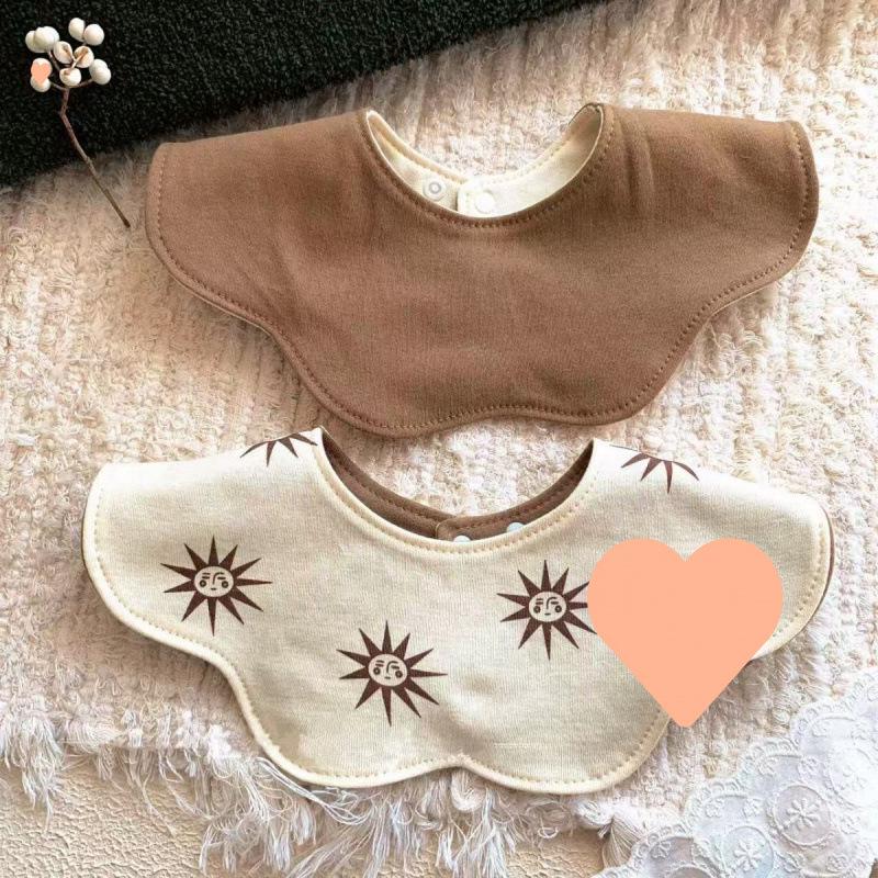 Супермягкий впитывающий детский слюнявчик-лепесток в корейском стиле - Чистый хлопок