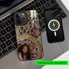 Cool Singer S-SZA-SZA-S Phone Case For iPhone17,16,15,14,13,12,11 Plus,Pro Magnetic For Magsafe Wireless Charging