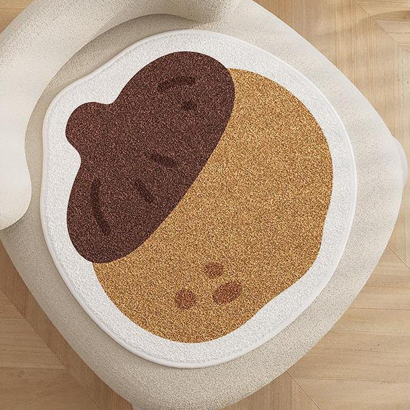 Autumn Plush Non-Slip Butt Pad, Winter Imitation Cashmere Thickened Cushion, Dormitory Student Classroom Stool Cushion