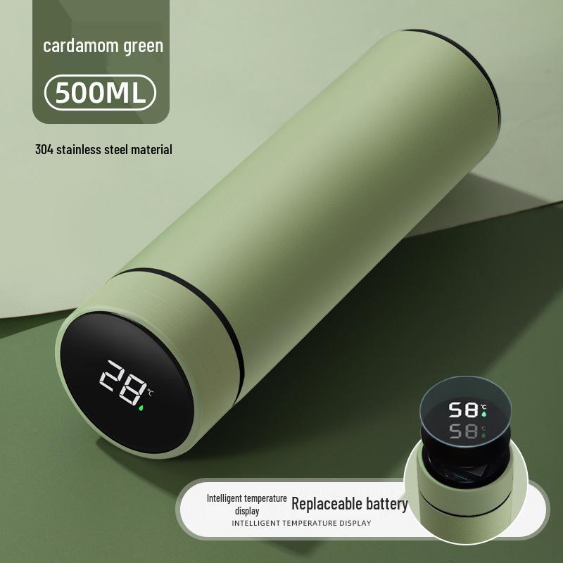 316 Stainless Steel Insulated Smart Cup, Tea & Water Separation, Stylish Gift for Men & Women