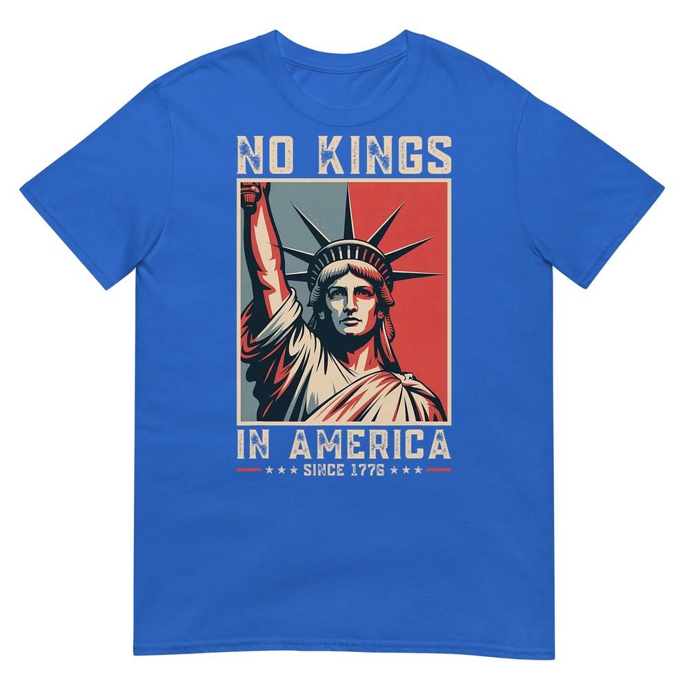 No Kings In America Since 1776 Political Protest Unisex Unisex TShirt