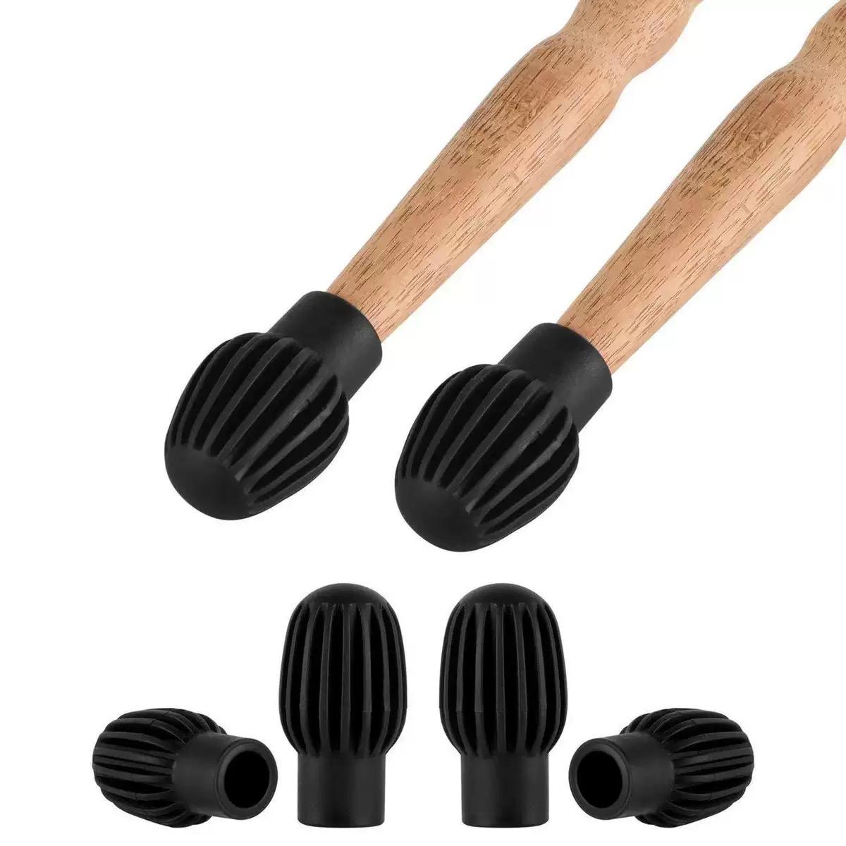 

Silicone Protective Cover for Drumstick Tips, Silent Cover, Portable Practice Pad for Silent Drum,7A5A Drum Set, Noise Reduction