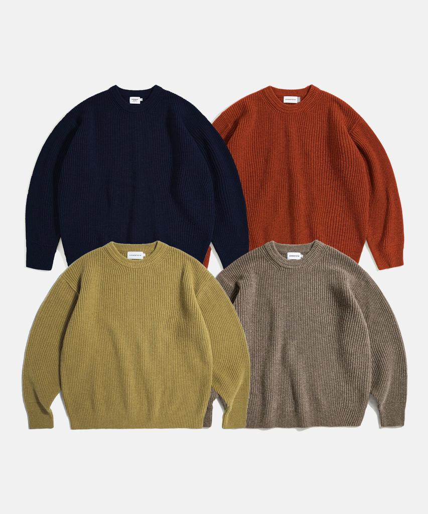 ESPIONAGE Miller Knit Sweater Golden Brown