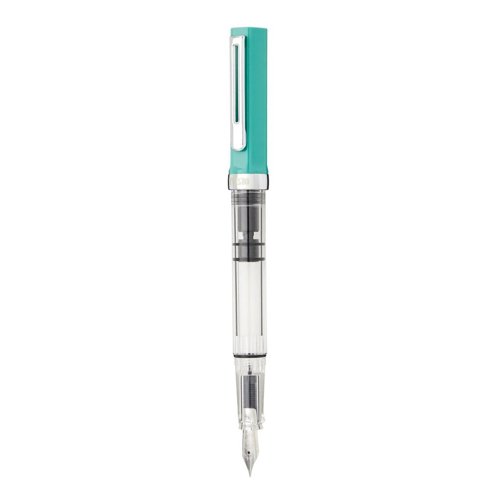 TWSBI Twistby Fountain Pen Eco Persian Green CT Inhalation Type Medium Nib M TWC11028