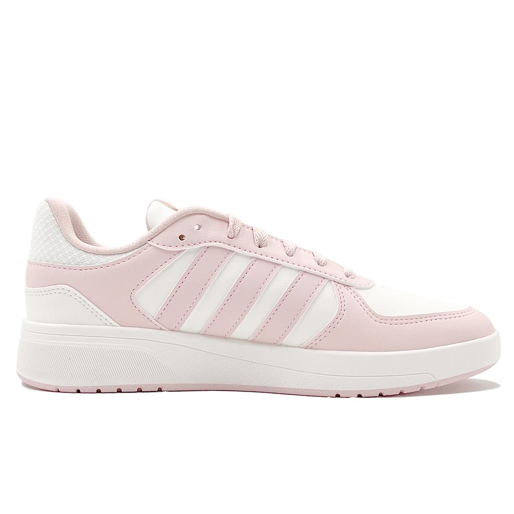 Adidas COURTBEAT Simplify Into Butterfly Synthetic Leather Slip Resistant Cushioning Abrasion Resistant Low top KI6785(Team1432-)