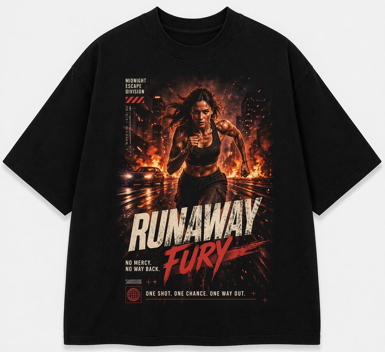 Escape and Revenge ShortSleeved TShirt 2026 Argentine Action Crime Horror Film Themed Fashionable Trendy Pure Cotton Tee 2XL