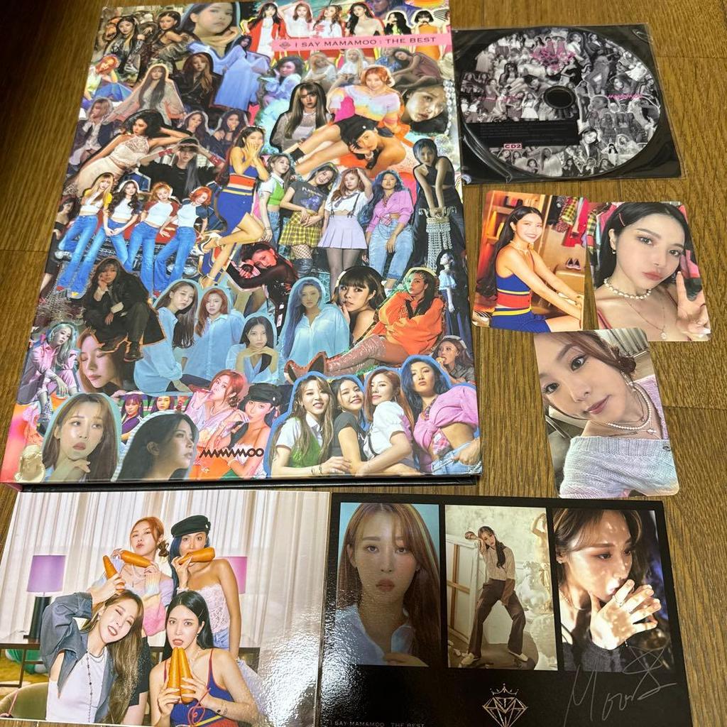 [USED] Mamamoo I Say Mamamoo Trading Card CD