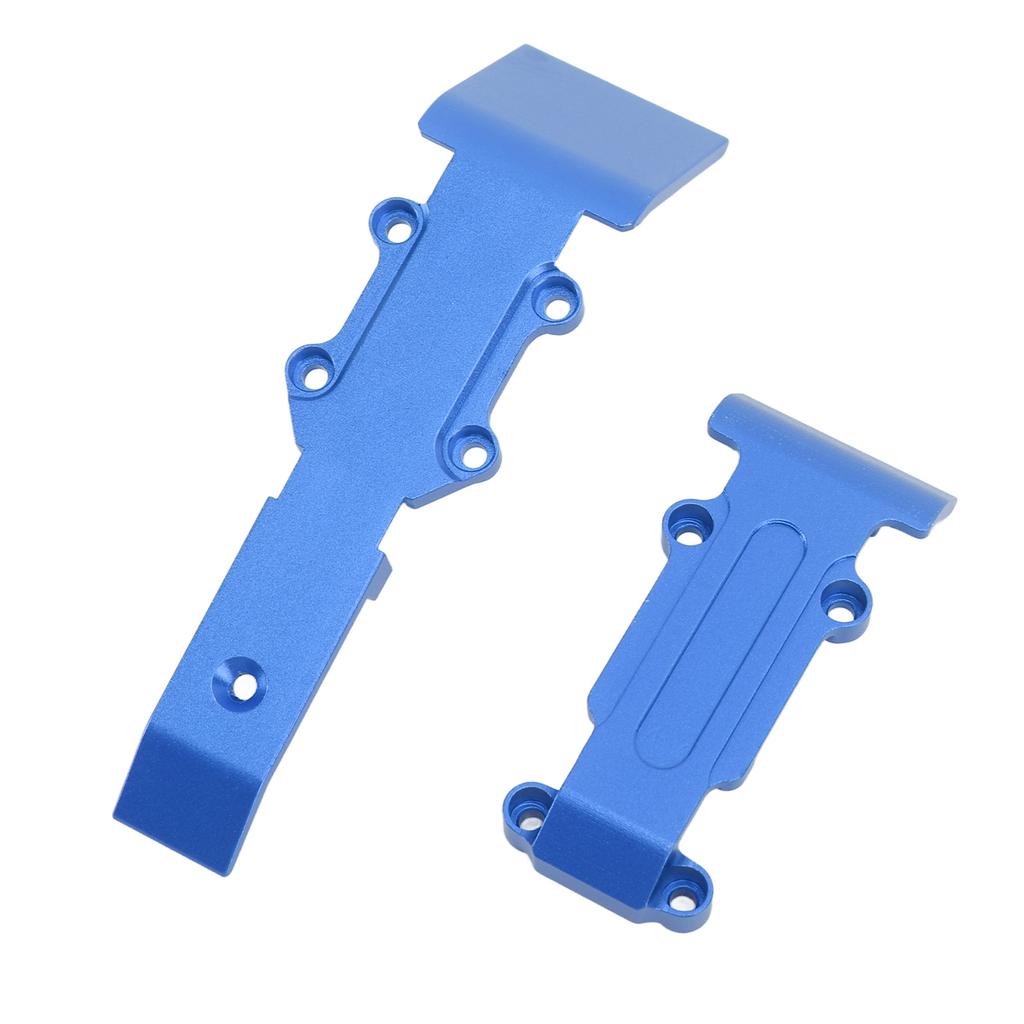 RC Car Skid Plate Front and Rear RC Car Aluminum Skid Plate for 1Celsius16 Slash