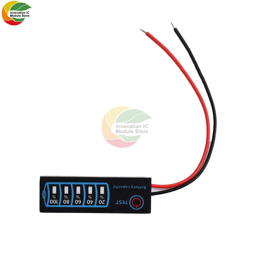 2S-8S 18650 Li-ion Lipo Литиевый 5-30V Свинцово-кислотный Аккумулятор Индикатор Уровня Тестер LCD Дисплей Модуль Измеритель Емкости Напряжения