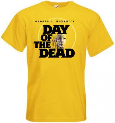 Day Of The Dead v17 T-Shirt gelb Horrorfilm Romero alle Größen S-5XL